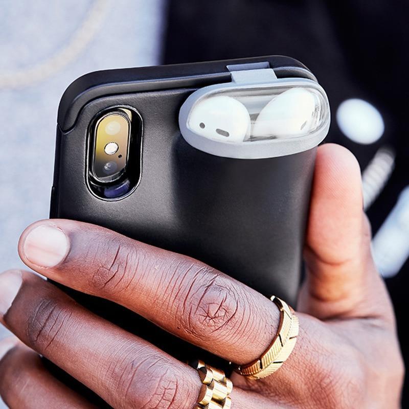 Phone Case with AirPods Holder
