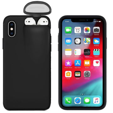 Phone Case with AirPods Holder