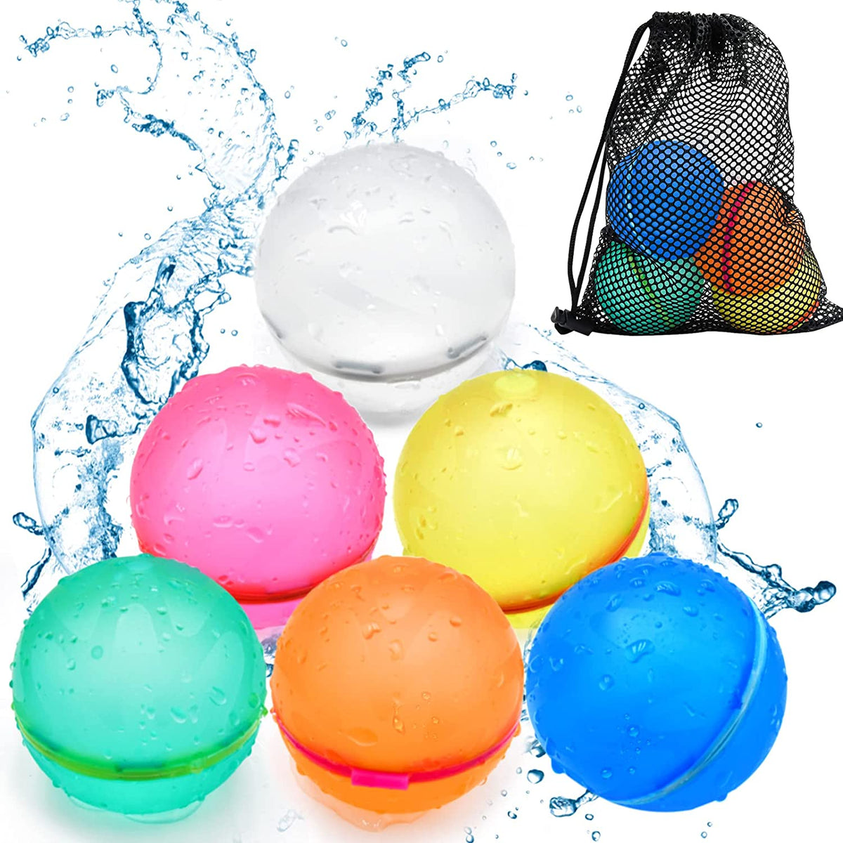 Reusable Water Balloons – 12 Pack