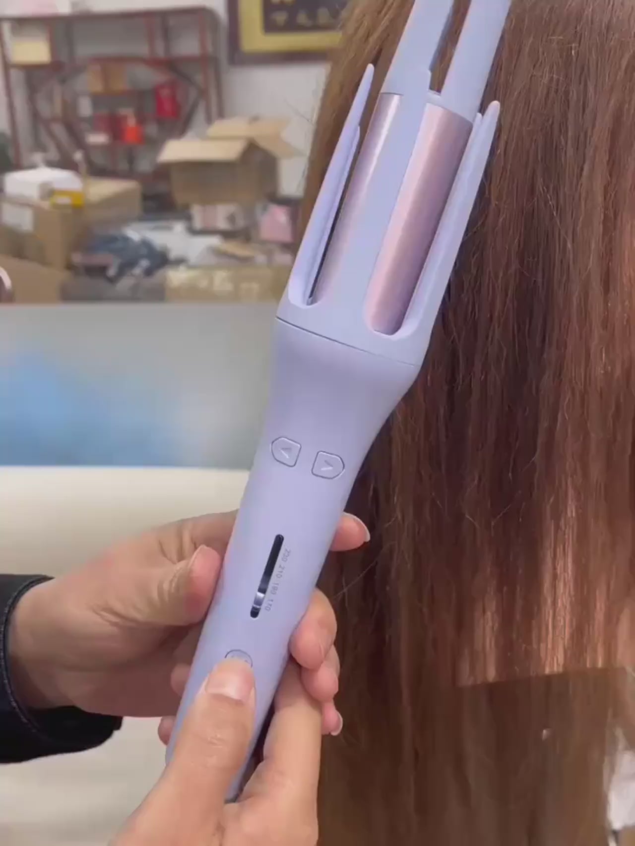 Automatic Rotating Ceramic Hair Curler 32mm Curling Iron